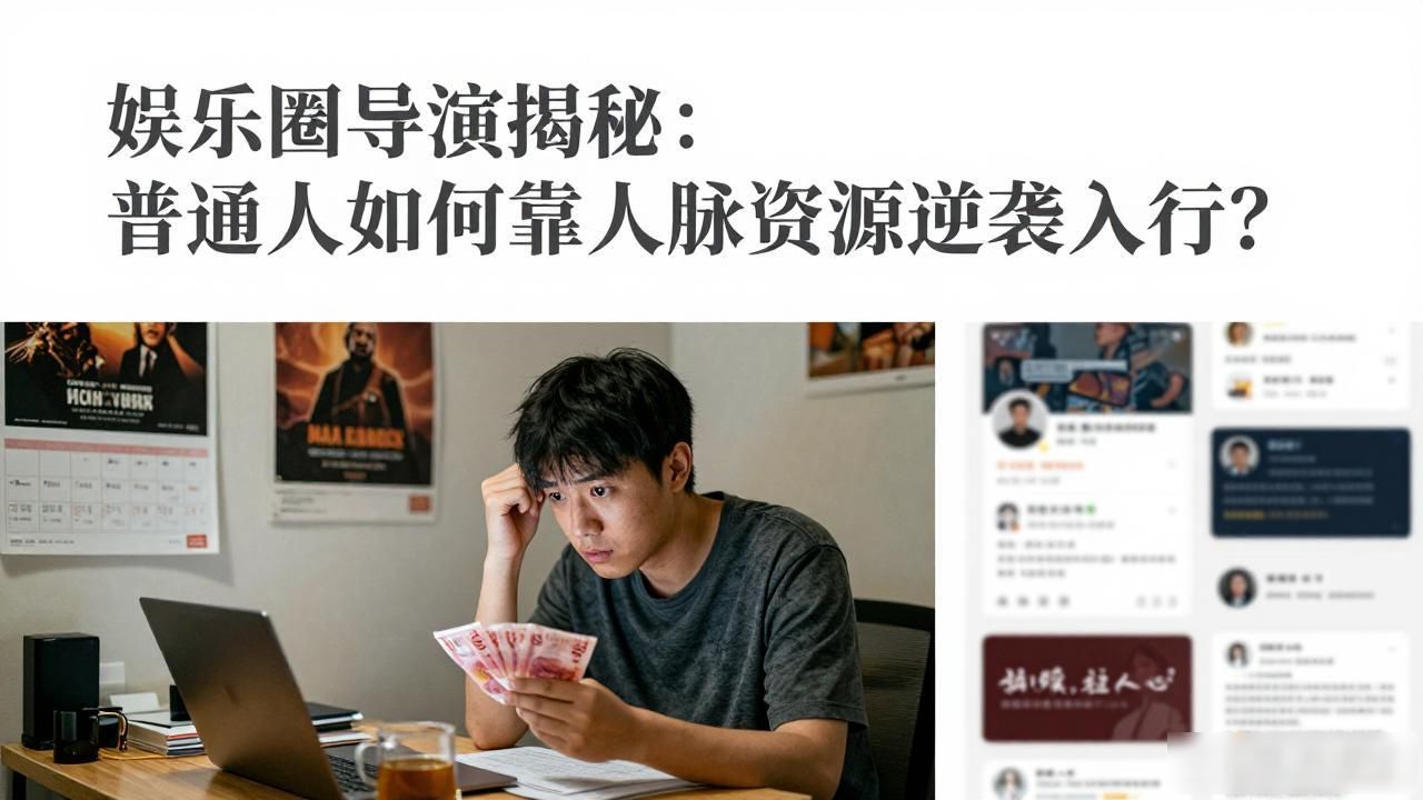 娱乐圈导演揭秘：普通人如何靠人脉资源逆袭入行？
